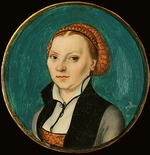 Cranach, Lucas, der Ältere - Porträt von Katharina von Bora (1499-1552)