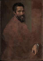 Daniele da Volterra - Porträt von Michelangelo Buonarroti (1475-1564)