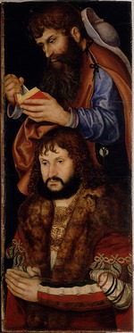 Cranach, Lucas, der Ältere - Marienaltarretabel, sogenannter Fürstenaltar (rechter Flügel)