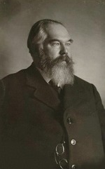 Unbekannter Fotograf - Porträt von Komponist Sergei Iwanowitsch Tanejew (1856-1915)