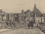 Unbekannter Fotograf - Die Ruinen der Stadt Verdun