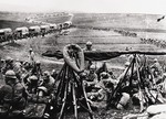 Unbekannter Fotograf - Voie Sacrée (Heiliger Weg), Verdun