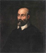 Unbekannter Künstler - Porträt von Architekt Andrea Palladio (1508-1580)