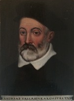 Unbekannter Künstler - Porträt von Architekt Andrea Palladio (1508-1580)