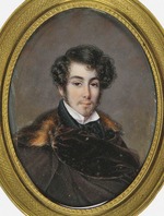 Unbekannter Künstler - Porträt von Opernsänger John Braham (1774-1856)