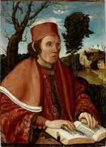 Cranach, Lucas, der Ältere - Bildnis eines Juristen (Dr. Johann Stephan Reuss (?)
