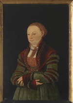 Cranach, Lucas, der Ältere - Bildnis Frau von Schleinitz (?)
