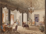 Unbekannter Künstler - Salon der Zarin Alexandra Feodorowna in der Villa Butera bei Palermo