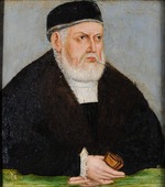 Cranach, Lucas, der Jüngere - Porträt von Sigismund I., König von Polen (1467-1548)