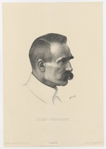 Grabowski, Adam - Porträt von Jozef Pilsudski (1867-1935)