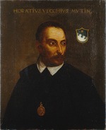 Unbekannter Künstler - Porträt von Komponist Orazio Vecchi (1550-1605)