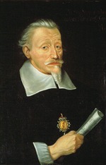 Spätner, Christoph - Porträt von Komponist Heinrich Schütz (1585-1672)