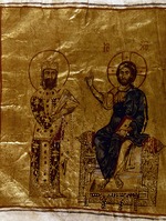 Byzantinischer Meister - Alexios I. Komnenos vor Christus
