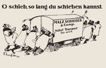 Unbekannter Künstler - Antisemitische Postkarte