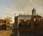 Berckheyde, Gerrit Adriaensz - Blick auf das Ratshuis in Amsterdam