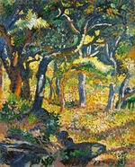 Cross, Henri Edmond - Die Lichtung in der Provence