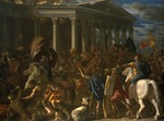 Poussin, Nicolas - Die Zerstörung des Tempels in Jerusalem