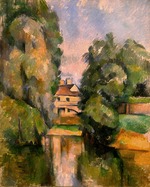 Cézanne, Paul - Haus am Fluss