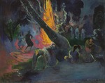Gauguin, Paul Eugéne Henri - Upa upa (Der Feuertanz)