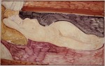 Modigliani, Amedeo - Liegender Akt
