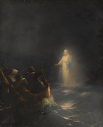 Aiwasowski, Iwan Konstantinowitsch - Christus wandelt auf dem Wasser