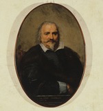 Unbekannter Künstler - Porträt von Giovanni Francesco Busenello (1598-1659)