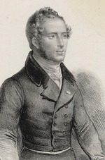 Unbekannter Künstler - Porträt von Komponist Vincenzo Bellini (1801-1835)