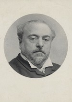 Unbekannter Fotograf - Porträt von Komponist Emmanuel Chabrier (1841-1894)