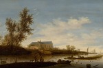 Ruisdael, Salomon Jacobsz, van - Blick auf die Grote oder Laurenskerk in Alkmaar