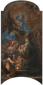 Brandl, Petr (Peter Johannes) - Jungfrau Maria überreicht Norbert von Xanten das weiße Ordensgewand