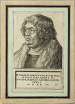 Dürer, Albrecht - Porträt von Willibald Pirckheimer (1470-1530)