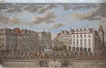 Rentz, Michael Heinrich - Die Krönungsprozession von Maria Theresia in der Altstadt von Prag
