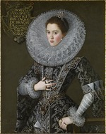 Pantoja de la Cruz, Juán - Porträt von Ana de Velasco y Girón (1585-1607), Herzogin von Braganza