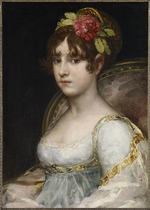 Goya, Francisco, de - Porträt von María Ana Teresa de Silva Bazán y Waldstein, Condesa de Haro (1787-1805)