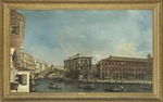 Guardi, Francesco - Die Rialtobrücke mit Palazzo dei Camerlenghi in Venedig