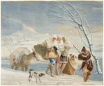 Goya, Francisco, de - Sierra Nevada oder der Winter