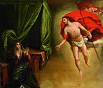 Navarrete, Juan Fernández de - Die Erscheinung Christi vor seiner Mutter