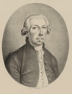 Winter, Heinrich Eduard von - Porträt von Komponist und Flötist Friedrich Hartmann Graf (1727-1795)