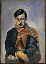 Delaunay, Robert - Porträt von Tristan Tzara (1896-1963)