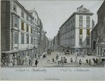 Schütz, Carl - Ansicht von Wiener Kohlmarkt und Michaelerplatz