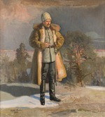 Favén, Antti - General Mannerheim beobachtet die Schlacht um Tampere