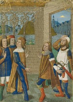 Unbekannter Künstler - Lucius Scipio und Scipio Africanus treffen sich mit den Gesandten des Königs Antiochos von Syrien