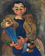 Soutine, Chaim - Frau mit der Puppe