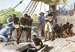 Unbekannter Künstler - Atlantischer Sklavenhandel
