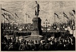 Unbekannter Künstler - Die Enthüllung des Puschkin-Denkmals in Moskau am 6. Juni 1880