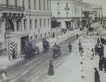 Unbekannter Fotograf - Twerskaja-Strasse in Moskau