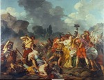 Vincent, François André - Der Raub der Sabinerinnen