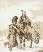 Géricault, Théodore - Rückzug aus Russland