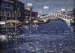 Kandinsky, Wassily Wassiljewitsch - Erinnerung an Venedig 4 (Ponte di Rialto)