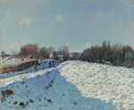 Sisley, Alfred - La neige à Louveciennes